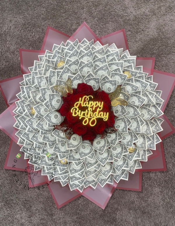 100 Bills Bouquet