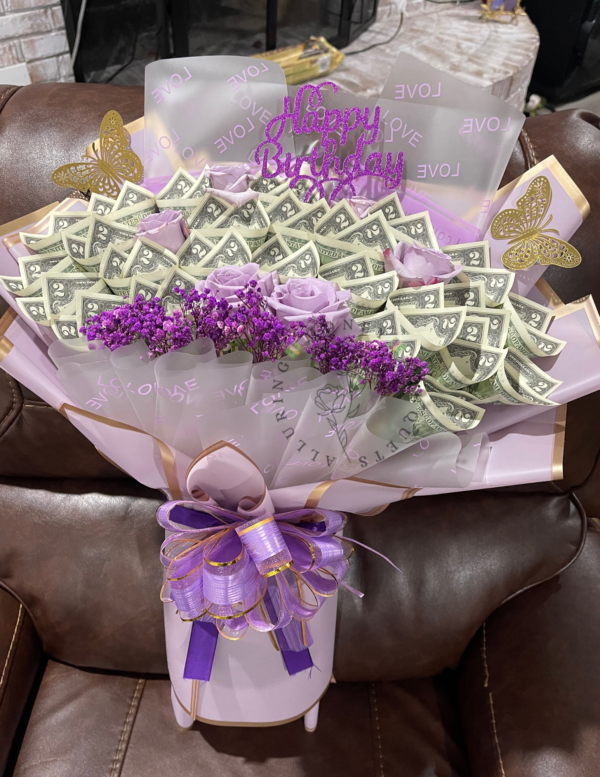 25 Bills Beauty Bouquet